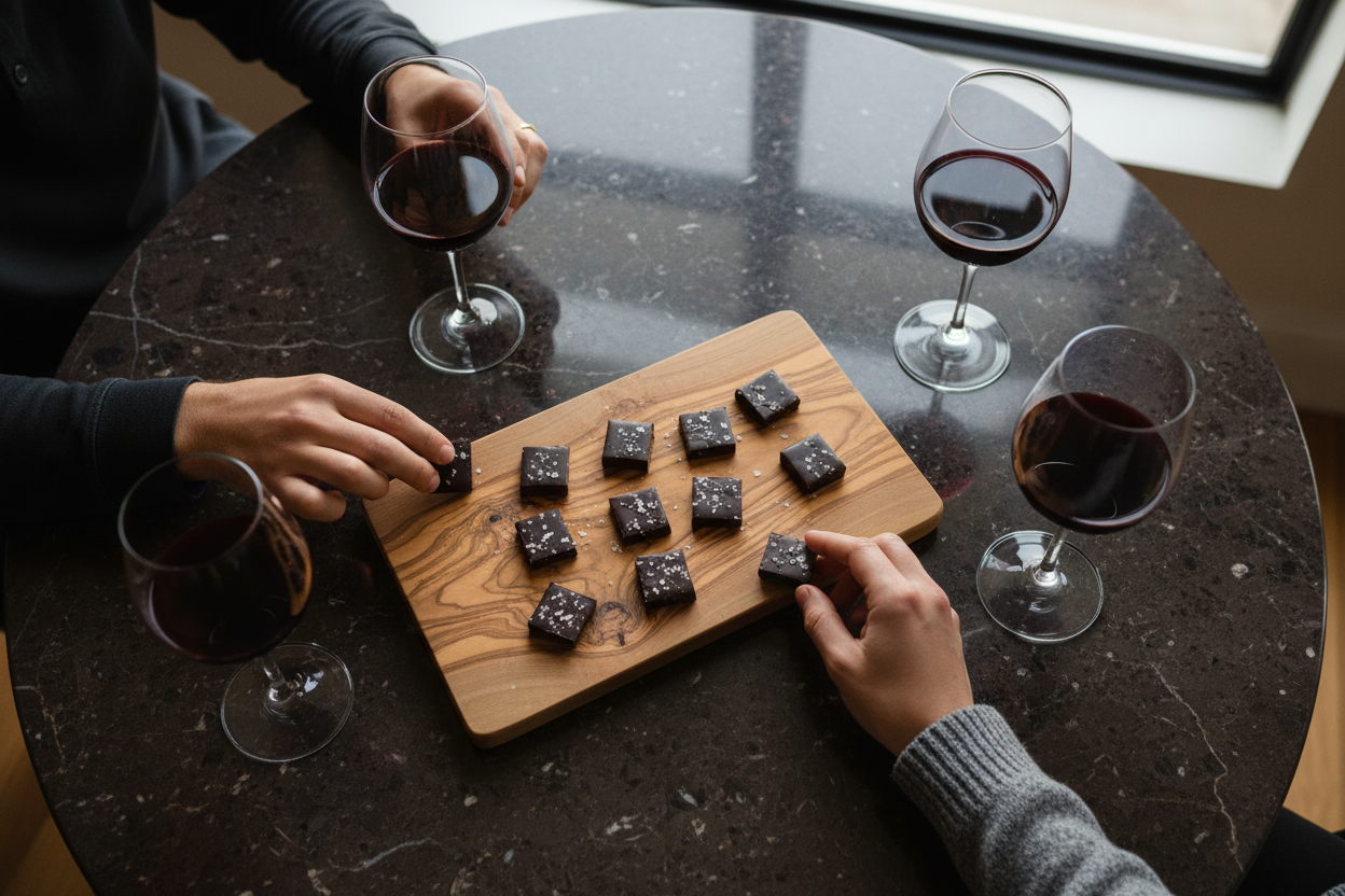 Bridge luxury wine and chocolate experience