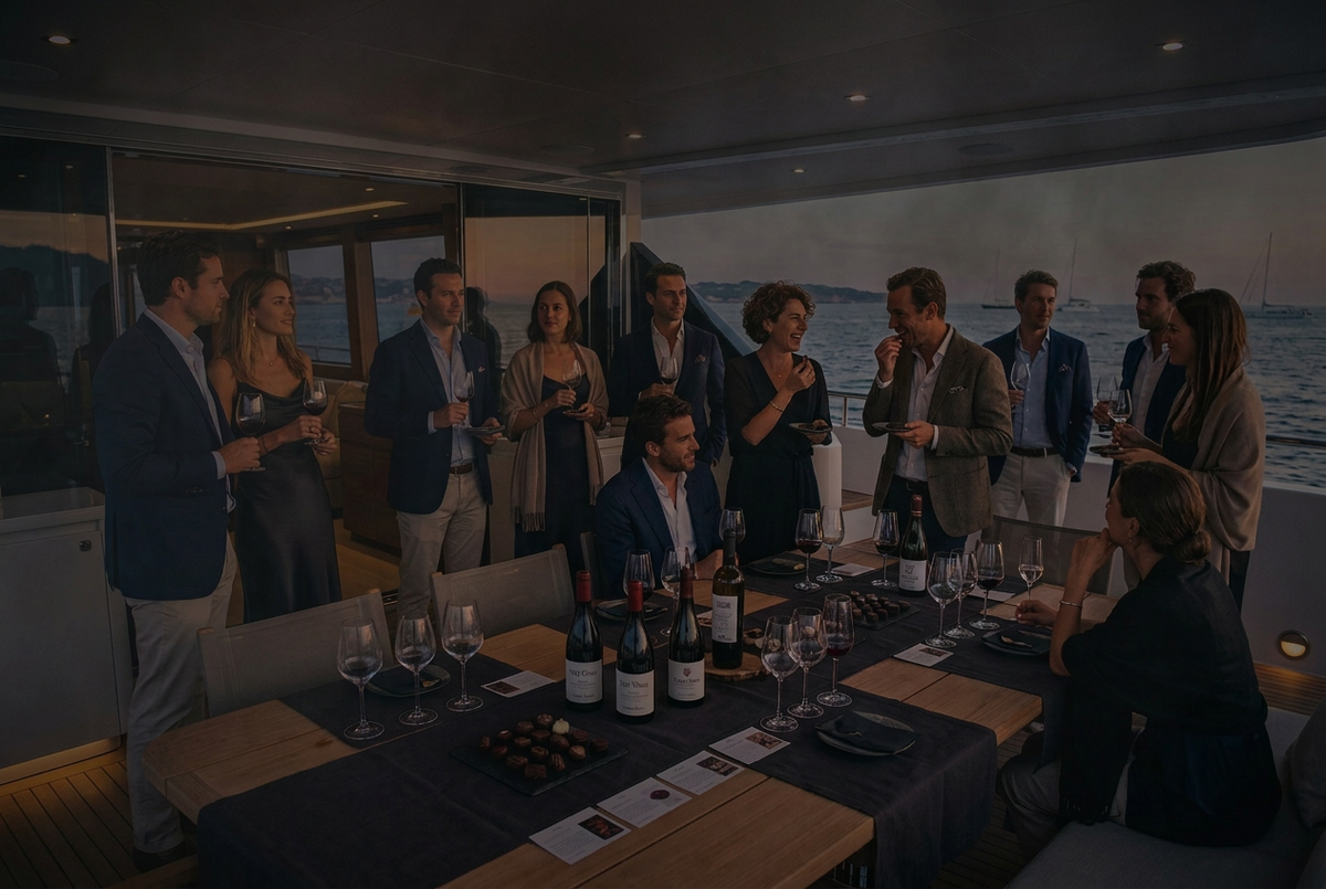 Bridge luxury wine and chocolate experience